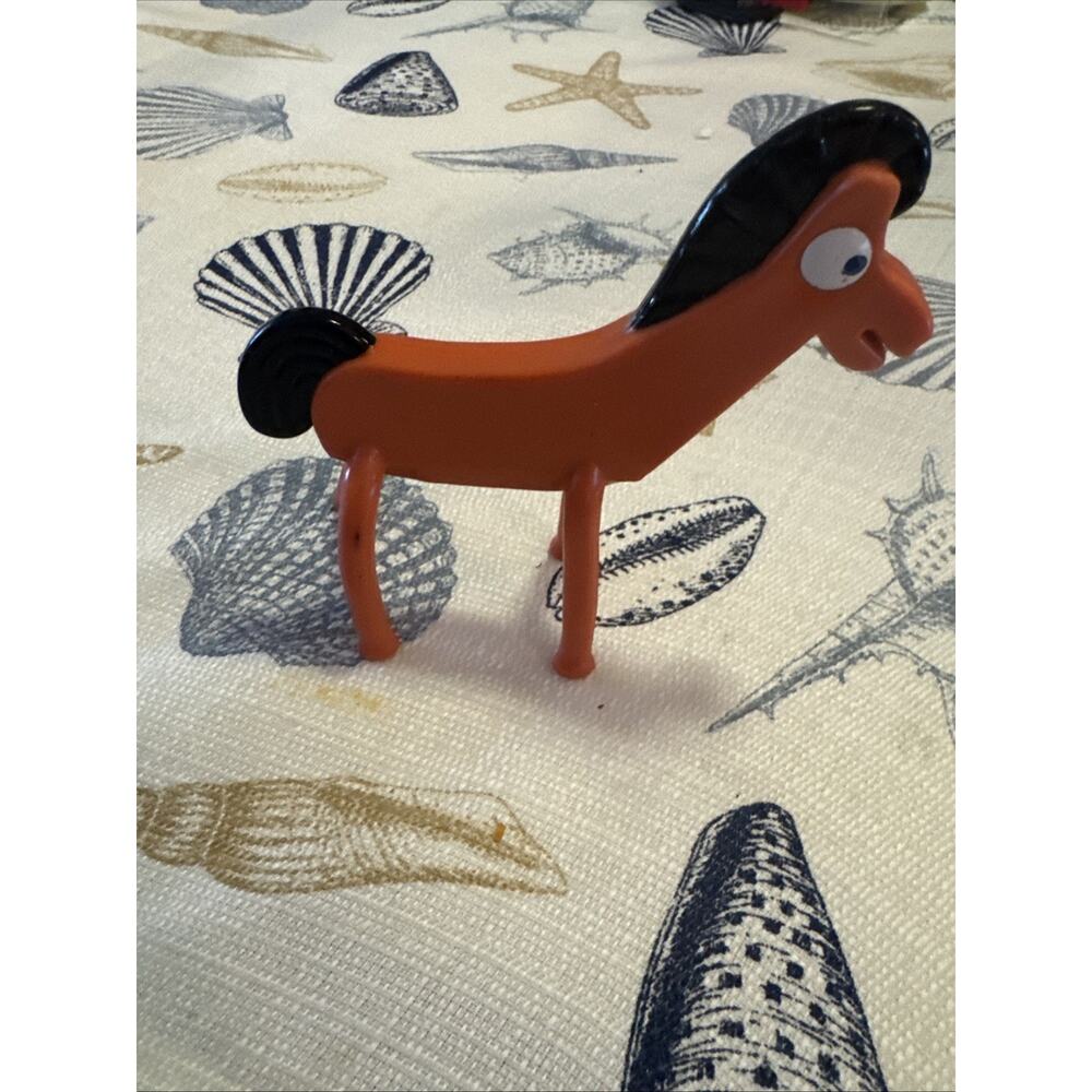 Pokey Gumby Horse 4.5" Bendable Figure Vintage